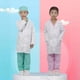 thumbnail image 5 of Ropa de médico para niños, ropa de enfermera, ropa de bata blanca para cirugía, ropa de laboratorio para jardín de infantes, ropa de juego profesional, 5 of 6
