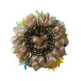 thumbnail image 2 of goowrom Couronne de Porte de Pâques, Pendentif Rond de Festival Rabbit Créatif Décoration Murale Maison, 2 of 8
