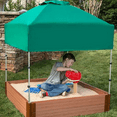 thumbnail image 6 of Frame It All 48in. x 48in. x 37in. Telescoping Square Sandbox Canopy/Cover, 6 of 6