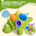 thumbnail image 3 of Toy Lehoo Castle Dinosaur Sensory para niño de 1 año con ruleta, 3 of 6