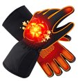 thumbnail image 1 of Hombres y mujeres recargables, pantalla táctil resistente al agua, guantes con aislamiento térmico, adecuados para deportes de invierno, senderismo al aire libre L JAMW Sencillez, 1 of 5