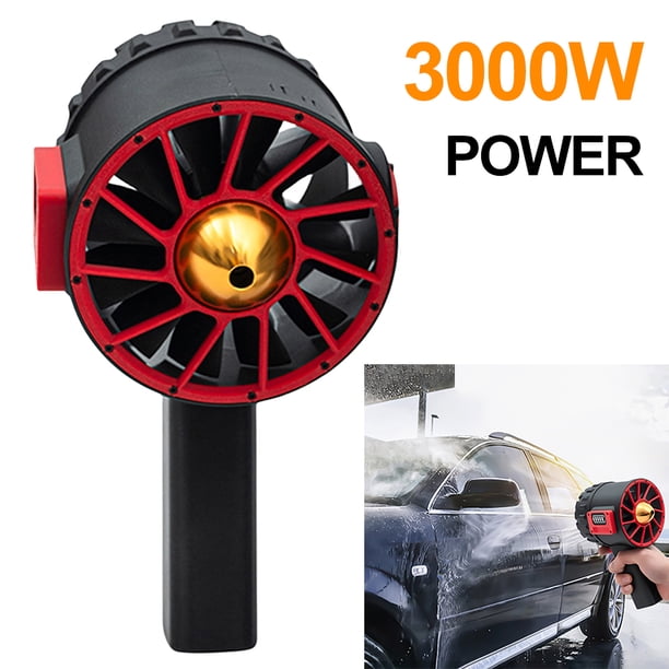 X90 Quake II Regulación Velocidad Continua Conducto Alta Velocidad Precisión 90 Mm Turboventilador Violento Soplador Polvo Industrial Soplador (negro)