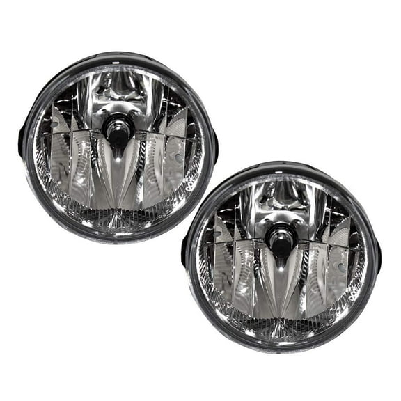 EPIC LIGHTING OE Style Halogen Fog Lights Assembly Replacement for JEEP 2004 GRAND CHEROKEE [ CH2592126 55156733AC ] Pair