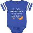 thumbnail image 3 of Inktastic I Love My Grandma to the Moon and Back Boys or Girls Baby Bodysuit, 3 of 5