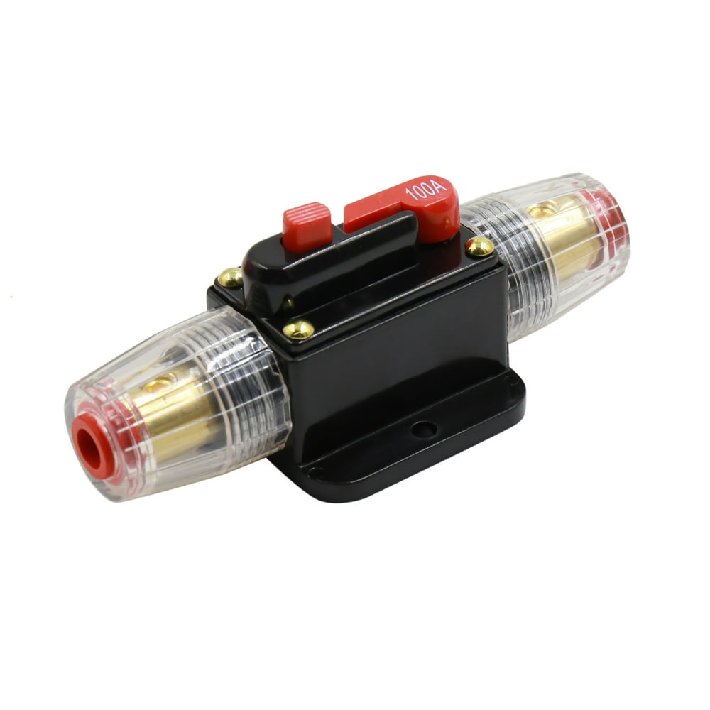 DC 1224V 100A Audio Fuse Holder Fuseholder Block for Cars Vehicle