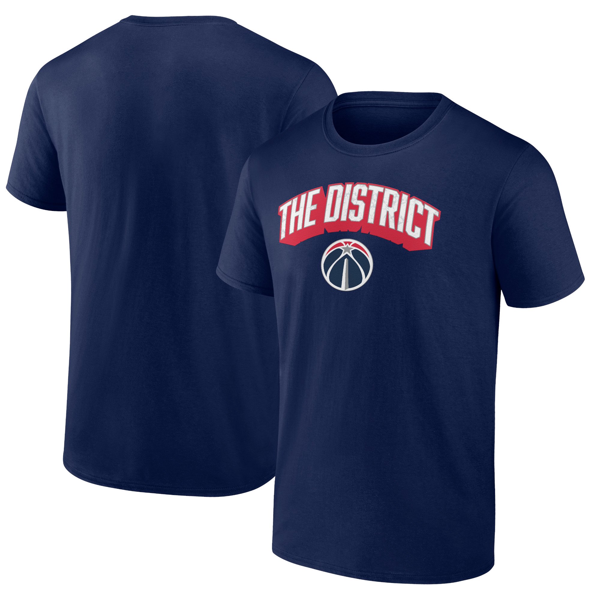 Men's Navy Washington Wizards Half Court Offense T-Shirt