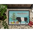 thumbnail image 3 of Caroline's Treasures BB9198MAT Belted Galloway Cow Christmas Door Mat, Indoor Rug or Outdoor Welcome Mat 18x27 Doormat ,, 3 of 4