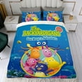 thumbnail image 4 of Bedding Set For The Backyardigans Comforter Set Cute Duvet Cover Sets Super Soft Teens Bedding Set Kids Bedroom Gifts,1 Duvet Cover with 2 Pillowcases Twin 3 Piece, 4 of 6