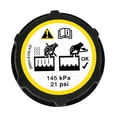 thumbnail image 1 of Tapón Depósito Anticongelante KEEP ON GREEN S40 2011 Volvo L4 2.0L 1 Pieza 21 Libras, 1 of 3