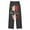Red and White Mask, variant on Wobogo Brown Leopard Long Pajama Pants Bottoms Soft Sleepwear with Pockets