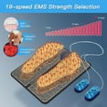 thumbnail image 4 of Electric Ems Foot Massager Pad Feet Leg Acupoints Massage Pain Relief Mat Shock Muscle Stimulation Improve Blood Circulation Health Care Birthday gifts for Women,Men,Mom, Dad, 4 of 17