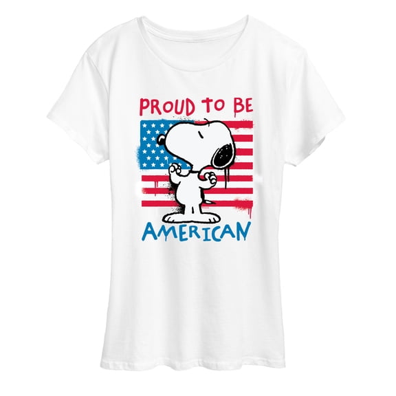 Peanuts - Snoopy Street USA - Women's Short Sleeve Graphic T-Shirt
