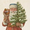 thumbnail image 2 of Wild Apple Portfolio 15x15 White Modern Wood Framed Museum Art Print Titled - Victorian Santa IV, 2 of 4