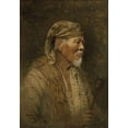 thumbnail image 2 of Hudson, Grace Carpenter 18x24 Gold Ornate Wood Framed with Double Matting Museum Art Print Titled - Portrait of a Pomo Chief, 2 of 4