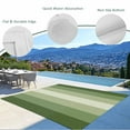 thumbnail image 4 of Fsddascl Sage Green Ombre Outdoor Rug for Patio/Deck/Porch, Non-Slip Large Area Rug 6 x 9 Ft, Sage Green Gradient Woods Farmhouse Indoor Outdoor Rugs Washable Area Rugs, Camping Rug Carpet, 4 of 5