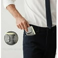 thumbnail image 4 of The CashWrap Wallet, Fast Cash Access Money Holder for Cash, Leather Money Wallet Organize, Handy Purse Bands with Magnetic Clasp, Travel Card for Outdoor Travel Family Purple, 4 of 7