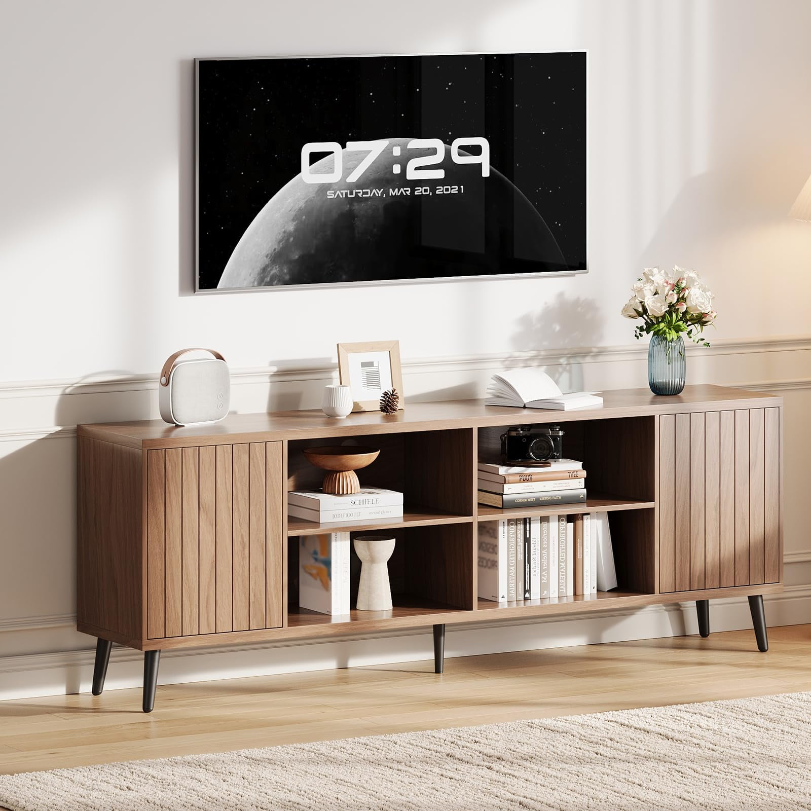 【ACME FURNITURE】 GRANDVIEW TV SHELF Acme Furniture Astrid 91395 TV Stand