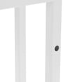 thumbnail image 3 of 3-Tier Bookshelf Floor Standing, White Modern Iron Display Rack 30 lbs, 3 of 32