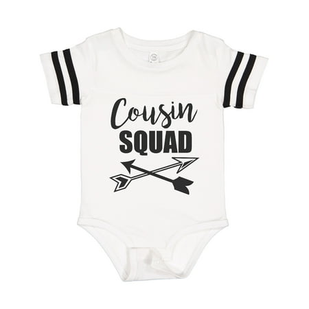 

Inktastic Cousin Squad with Arrows Gift Baby Boy or Baby Girl Bodysuit