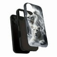 thumbnail image 3 of Mystical White Lions Smoke Art Phone Case for iPhone 11/12/13/14/15/16 (Pro Max/Plus) - Stylish Protective Case for Animal Lovers & Leo Enthusiasts, 3 of 9