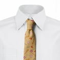 thumbnail image 2 of Nursery Necktie, Funny Childish Lollipops, Dress Tie, 3.7", Peach and Multicolor, by Ambesonne, 2 of 3