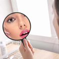 thumbnail image 4 of Hand Mirrors, Makeup Mirror, Hairdresser Mirror, Professional Portable Mirror, Round Handle Mirror, Multi-Purpose Mirror (Black), 4 of 5