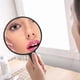 thumbnail image 4 of Hand Mirrors, Makeup Mirror, Hairdresser Mirror, Professional Portable Mirror, Round Handle Mirror, Multi-Purpose Mirror (Black), 4 of 5