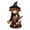 C, variant on Orangide Halloween Cow Decorations, Scottish Resin Statue with Pumpkin for Home Garden Kitchen Tiered Tray Table, Witch Highland Cow Figurine