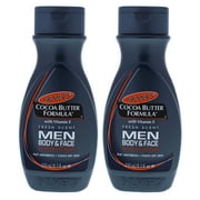 Cocoa Butter Men Body and Face Lotion - Pack of 2 by Palmers for Men - 8.5 oz Body Lotion
