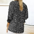 thumbnail image 6 of IROINNID Womens Oversize Loose Top Comfy Printed Round Neck Loose Chiffon Top Spring, 6 of 6