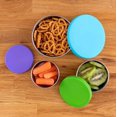thumbnail image 6 of WeeSprout Stainless Steel Food Storage Containers, Leakproof Silicone Lids, BPA-Free - Set of 3, 6 of 8