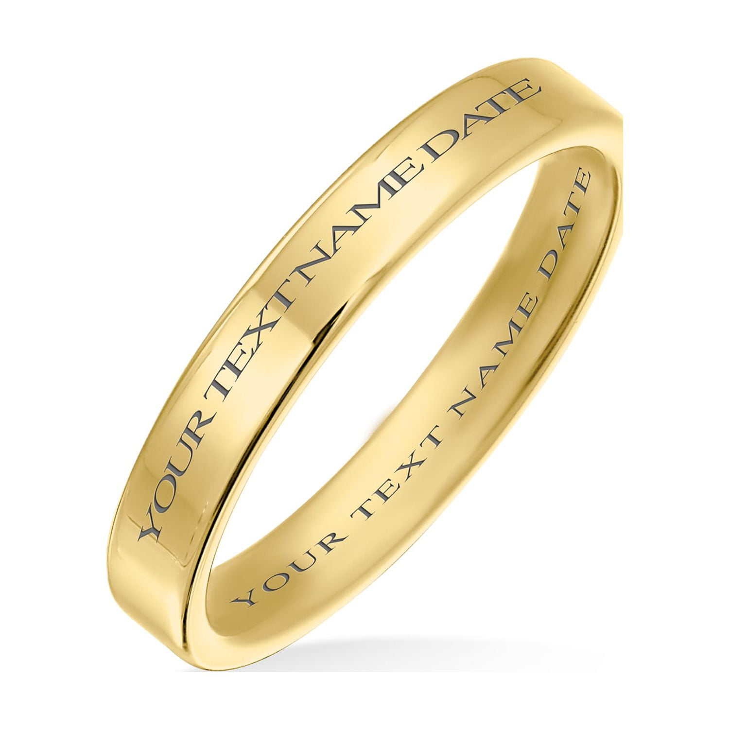 Simple ring bands for her best sale
