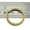 thumbnail image 4 of 12 paquetes de anillos de llavero de 28 llavero con canalización de bronce de bricolaje Yotijar Llaveros divididos, 4 of 8