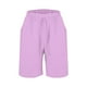 thumbnail image 5 of Vestidos Casuales Para Mujer, Blusas De Mujer De Moda Conjunto de blusa y pantalones cortos de lino para mujer, con solapa, manga corta y botones sueltos, para verano, 5 of 7