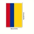 thumbnail image 6 of 20/25/30pcs Colombia Square Flags and Banners, Durable 14X 21cm (5.51X 8.27inch ) Flags, Perfect for Party, Sports Events, Festivals, and Celebration Decorations, 6 of 6