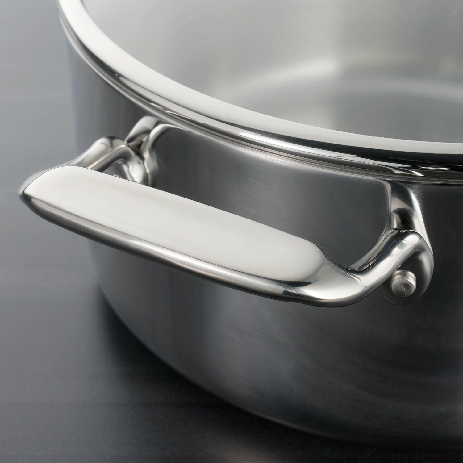Tramontina Tri-Ply Clad 5 Qt Stainless Steel Covered Dutch Oven
