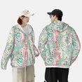 thumbnail image 6 of Kdxio Watercolor Tiger Print Women Men Sun Protection UPF 50+ Jackets Zip Up Long Sleeve Hoodie Hiking Lightweight with Pockets, 6 of 8