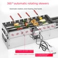 thumbnail image 2 of Brochette Rotative Automatique Innovante avec Largeur Réglable, Compatible Power Bank 5V (AC/DC), Design Moderne Simple, Construction Durable de Yongkang, Nouvelle Longueur 50cm pour une Cuisson et un Temps Uniformes, 2 of 5