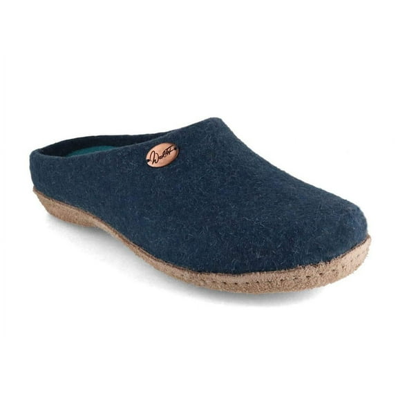 WoolFit® handmade Felt Slippers | Classic, blue
