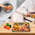 thumbnail image 4 of Ryvnso Pumpkin with Sunflowers Dish Drying Mat for Kitchen Countertop 18x24 Large Dish Pad Drainer Rack Dish Sink Mats, 4 of 7