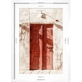 thumbnail image 5 of Art.com Desert Home - Old Red Door Photographic Print by Philippe HUGONNARD, White Frame Wall Art, 17" x 23", 5 of 5