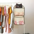 thumbnail image 7 of Hanging Closet Organizer Sock Storage Bag 24 Pocket Dorm Door Shoe Rack Space Saving College Learning Group Laundry Solution, UKHBMC | B, 7 of 7