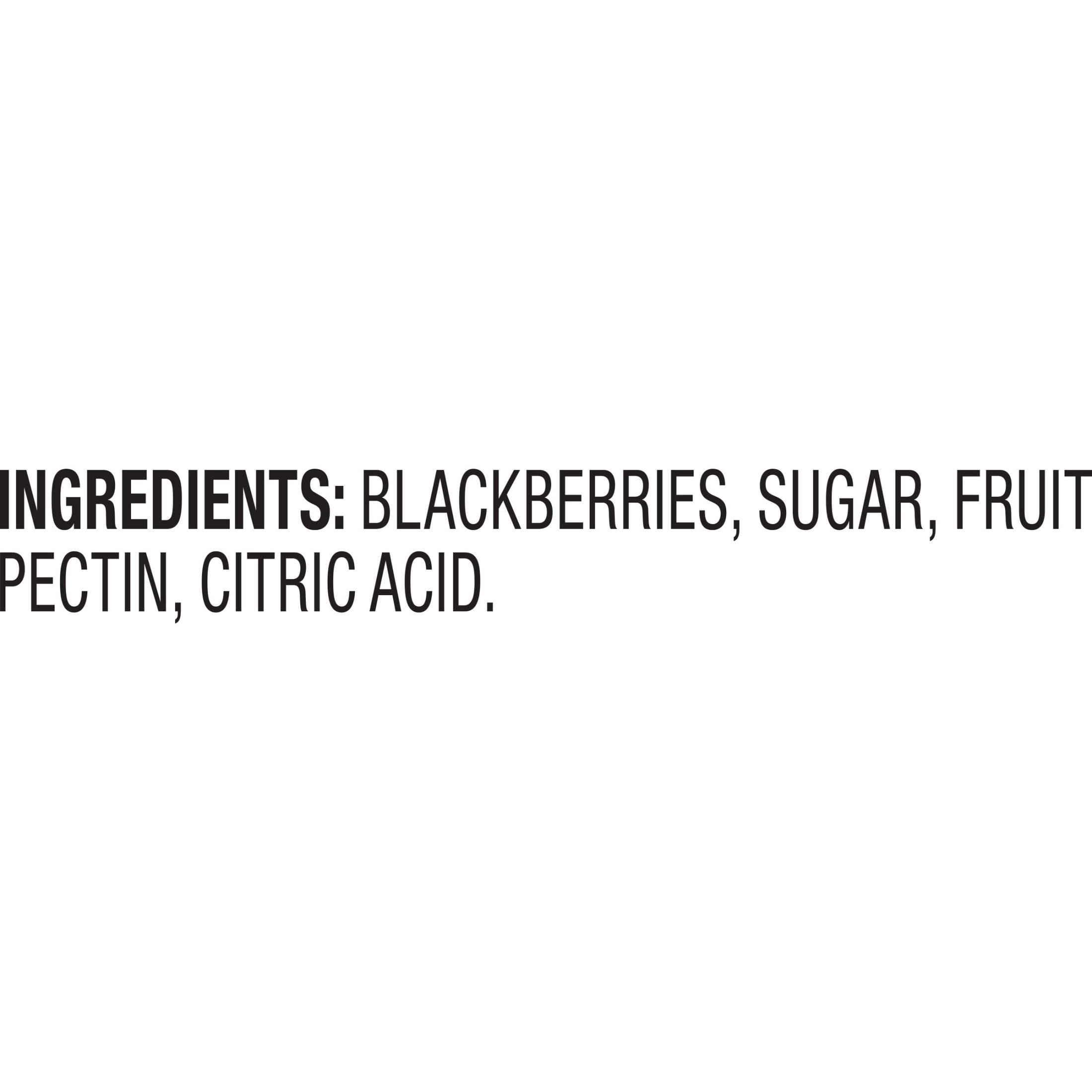(8 pack) Smucker's Natural Blackberry Fruit Spread, 17.25 oz