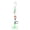 GLO WHT/CHT KOI, variant on Jointed Pinhead Pro PT, 1/16 oz, Size 14, Glow Green Koi