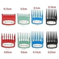 thumbnail image 2 of 8-Pack Wahl Clipper Guards with Metal Clip - Cutting Guides, 2 of 5