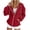 Z01#Wine, variant on Fesfesfes Men's Hooded Casual Solid Pullover Cat Ears Hooded Fleece Pocket Sweatshirt Hoodie
