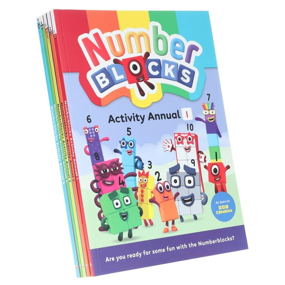 Numberblocks Fun Activity Annuals 1-5: 5 Books - Ages 4  - Paperback