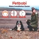 thumbnail image 3 of Cable de amarre para perros Petbobi de 9 m con estaca de suelo de 41 cm, color naranja, 3 of 6