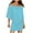 Sky Blue, variant on Leesechin Women's Dresses Off Shoulder Ruffles Night Club Bodycon Mini Dress