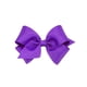 thumbnail image 1 of Moño pequeño Wee Ones 15 grosgrain azul purpura 4 x 3, 1 of 2